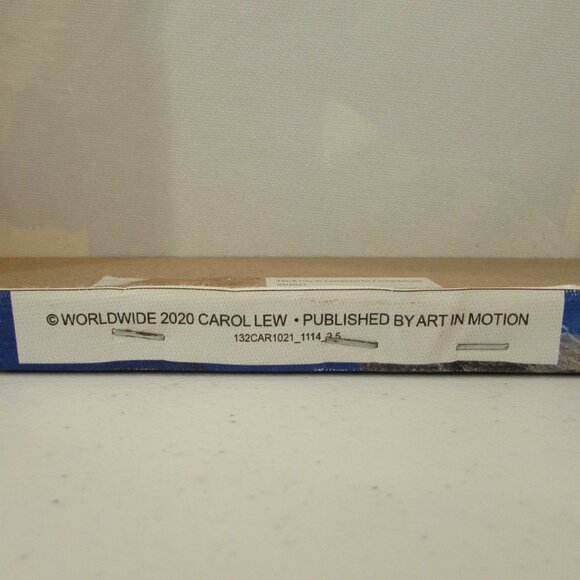 Carol Lew 'Rosie the Feline' Canvas Art Print 14"x11"x2.5" - Picture 3 of 14